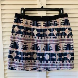 BOHO Woven Multicolor Skirt